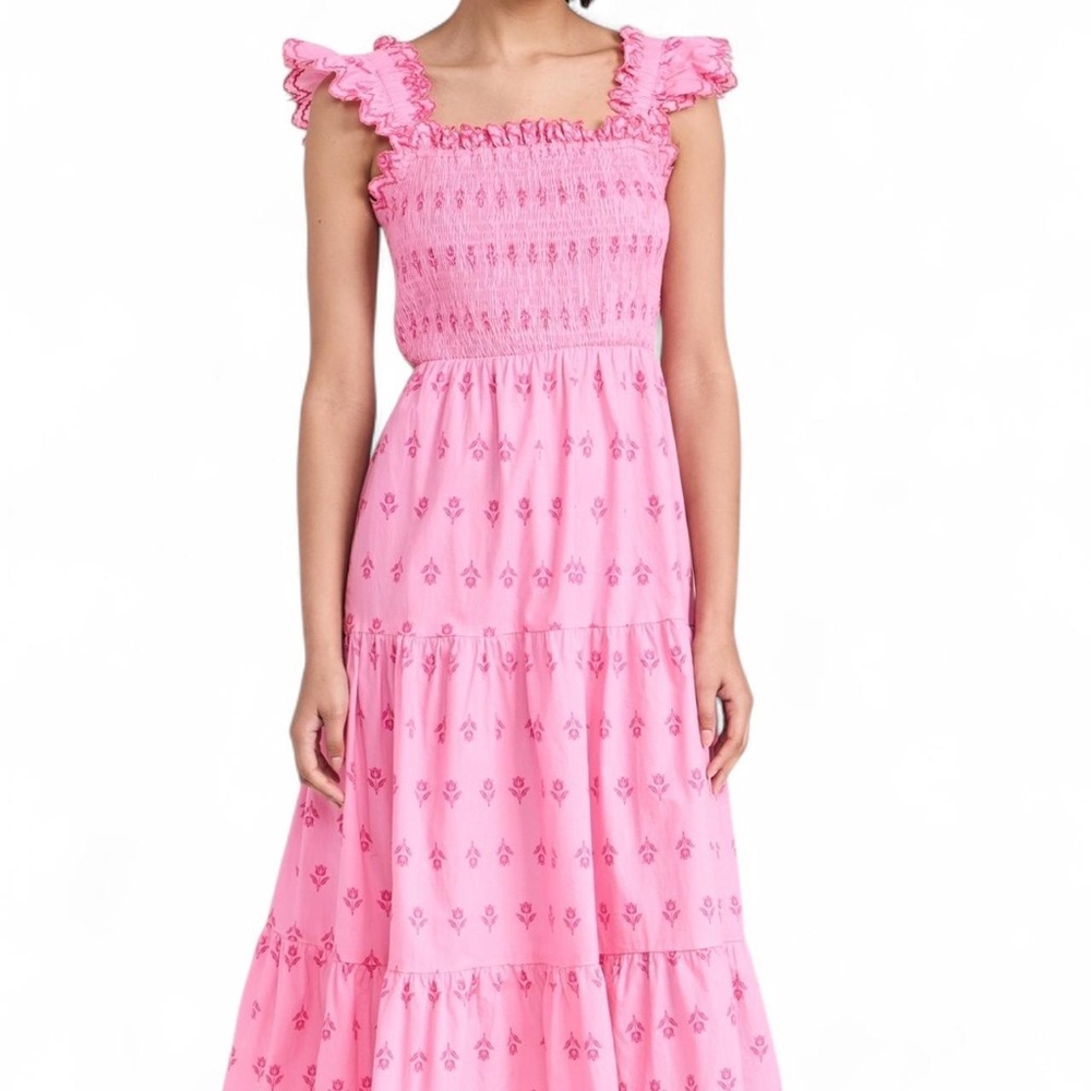Pink Ruffled Dress